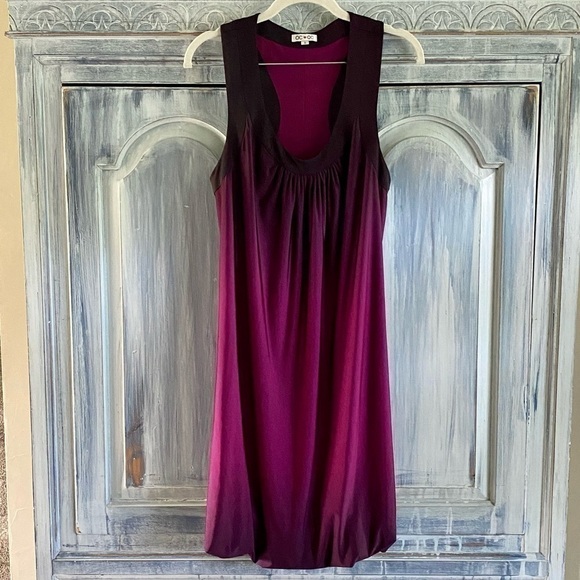 Oc by Oleg Cassini Purple Ombré Tank Dress - Picture 1 of 8